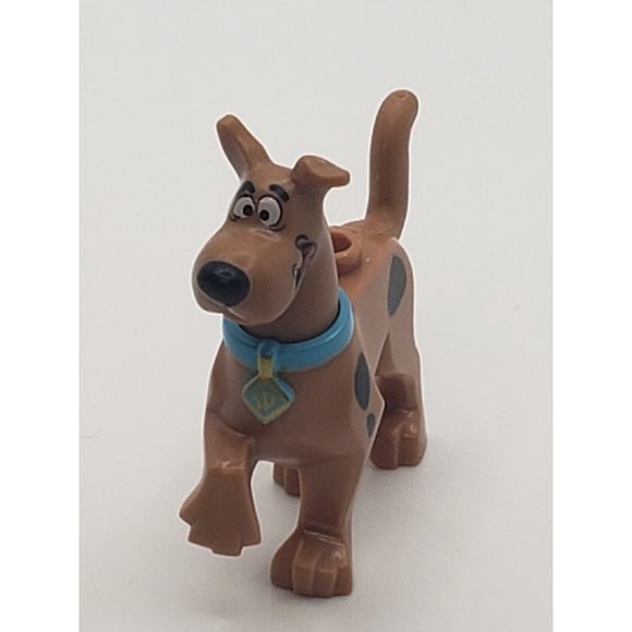 Lego Scooby-Doo Dog 75904 Walking W/ Medium Azure Collar Minifigure C0465 - Picture 7 of 8